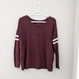 Burgundy Amazingly Soft Sweater From AE